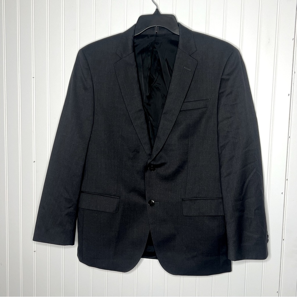 Hugo Boss Trabaldo Togna Italy Super 120 Wool Dual Vent Blazer Sport Jacket 40S